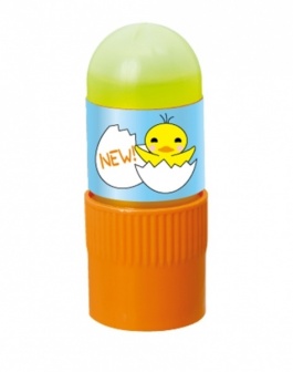 Custom label on Arabic YamatoIro Kie (Dries Clear Fluorescent Yellow color glue)