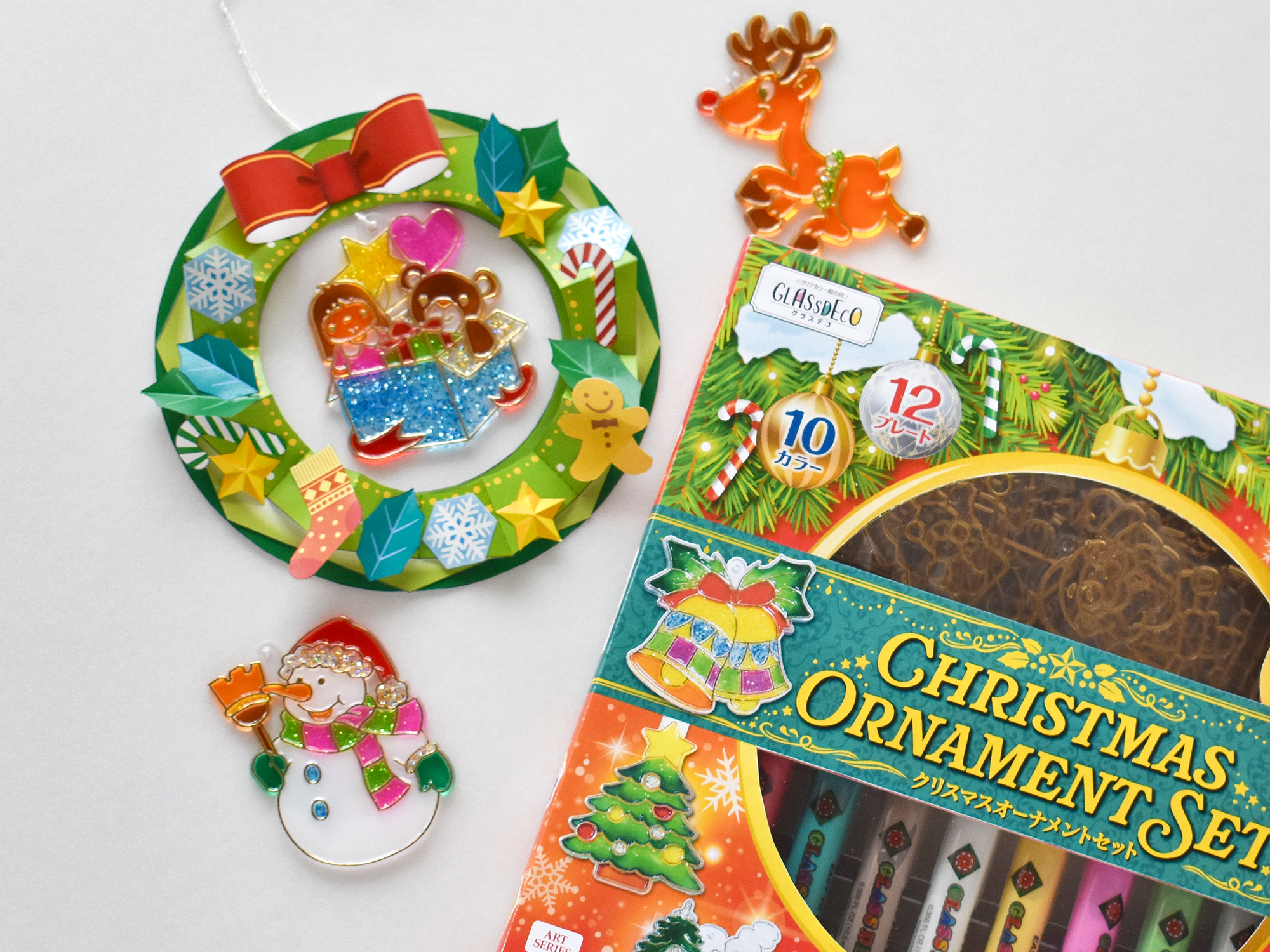 グラスデコ クリスマスオーナメントセット | ヤマト株式会社